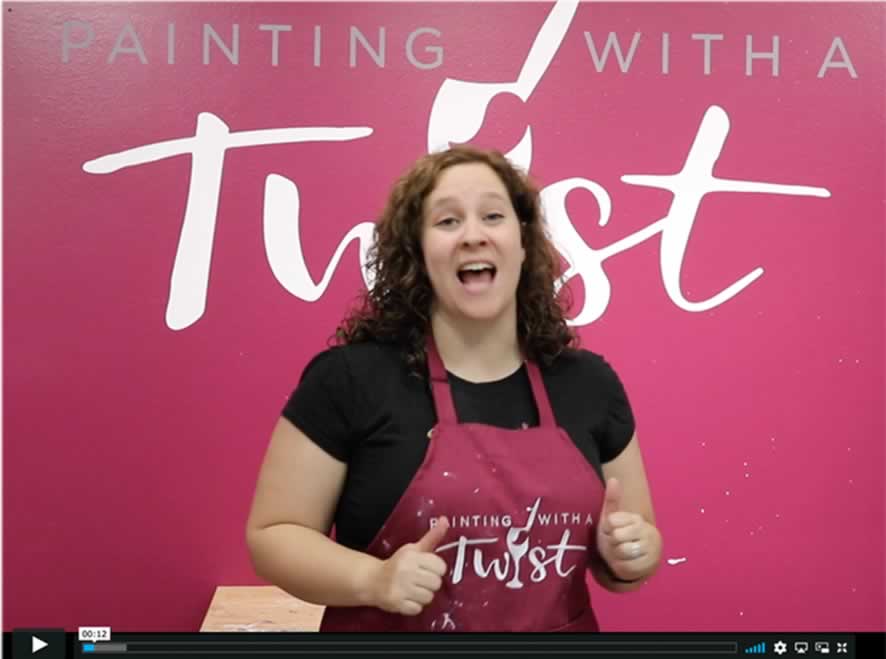 Painting with a Twist Twist on Demand Video Painting Events